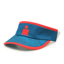 Manufacture professional sports triathlon dri-fit visor cap lightweight running visor